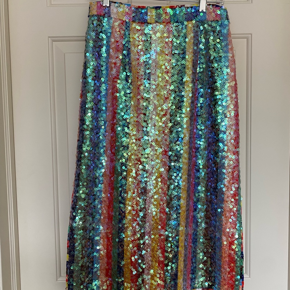 MAEVE NWOT sequin skirt